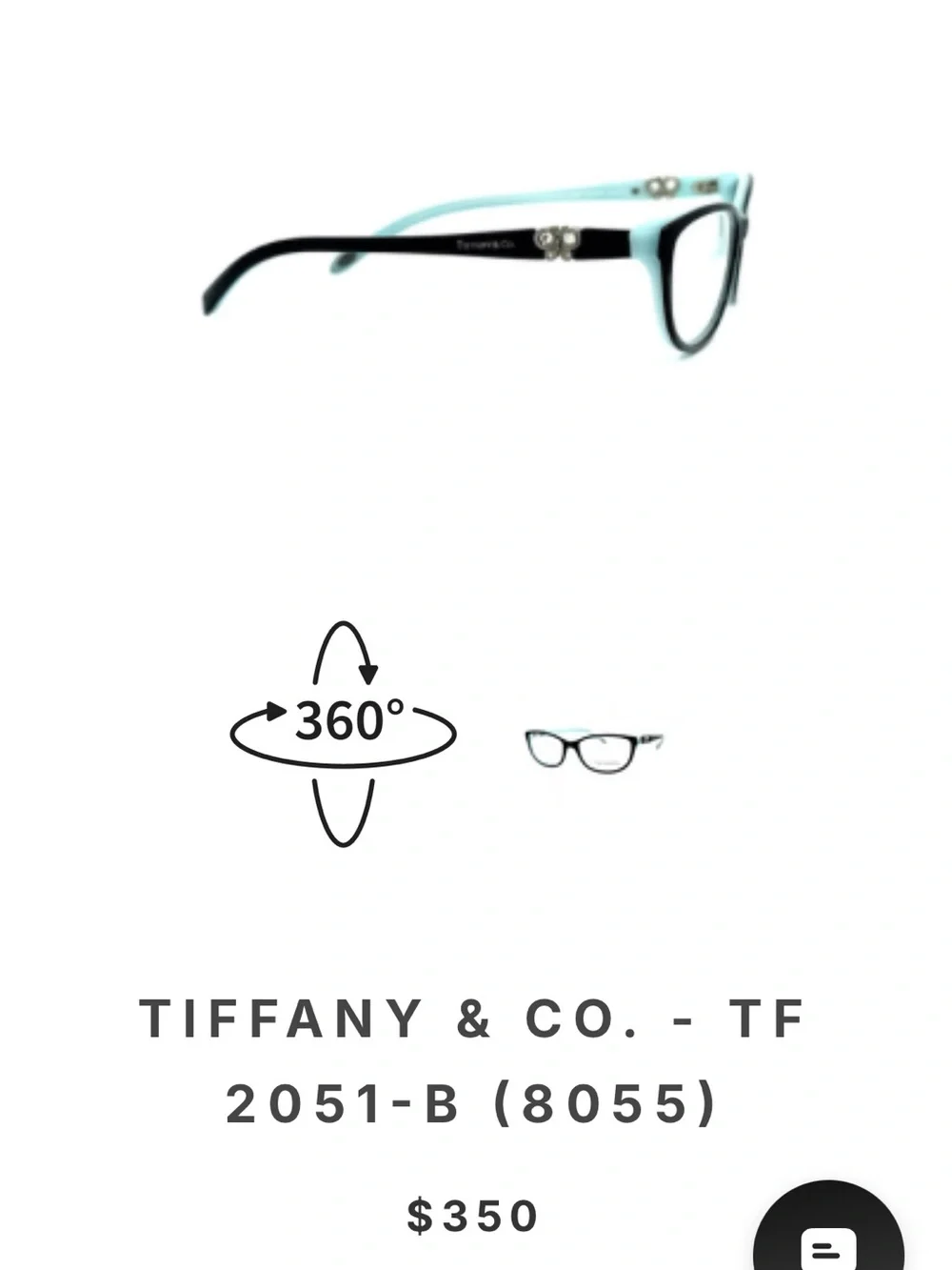 TIFFANY & CO. - TF 2051-B (8055) reading glasses black blue